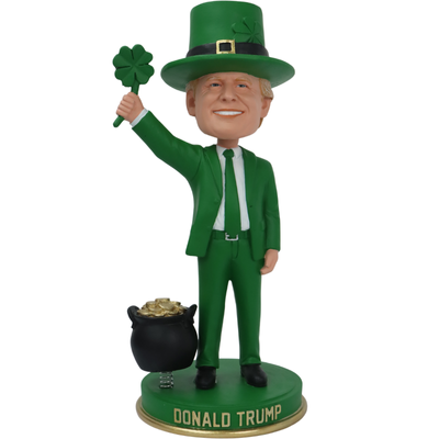 Donald Trump St. Patrick's Day Bobblehead (Presale)