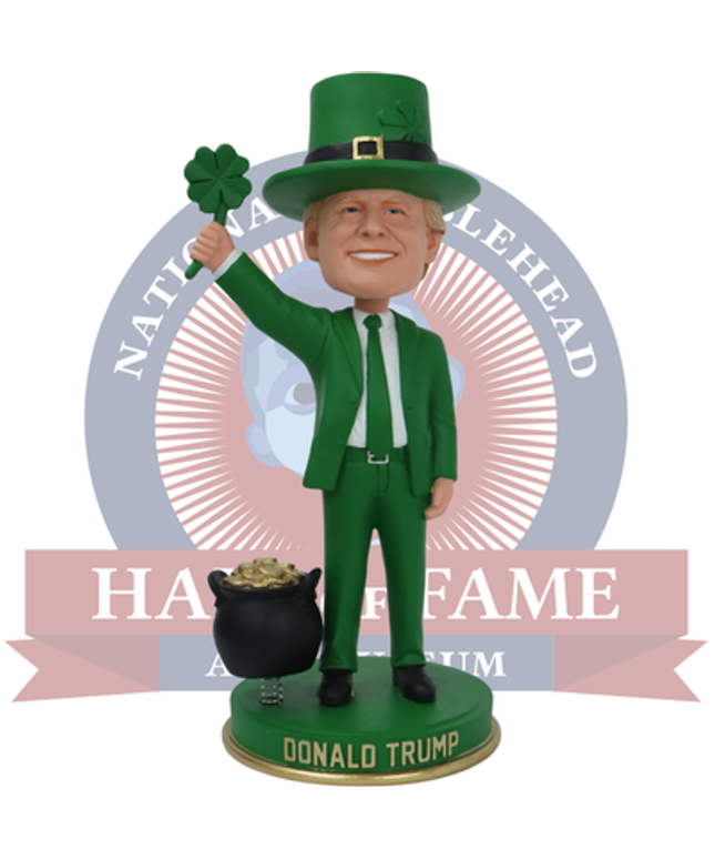 Donald Trump St. Patrick's Day Bobblehead (Presale)