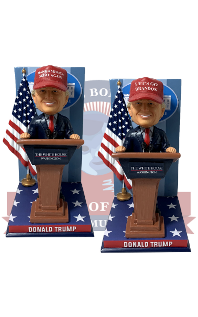 Donald Trump White House Podium Bobbleheads