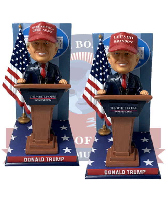Donald Trump White House Podium Bobbleheads