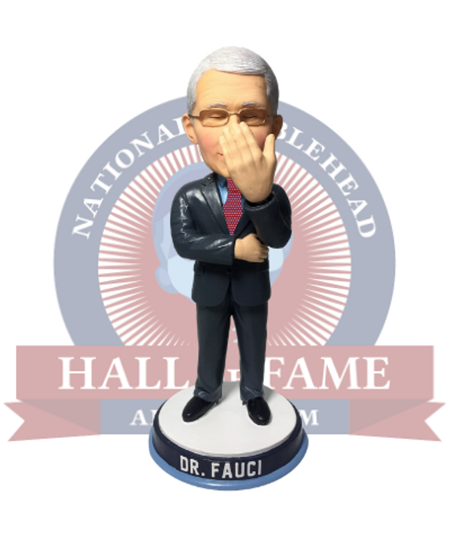 Dr. Fauci Facepalm Bobblehead