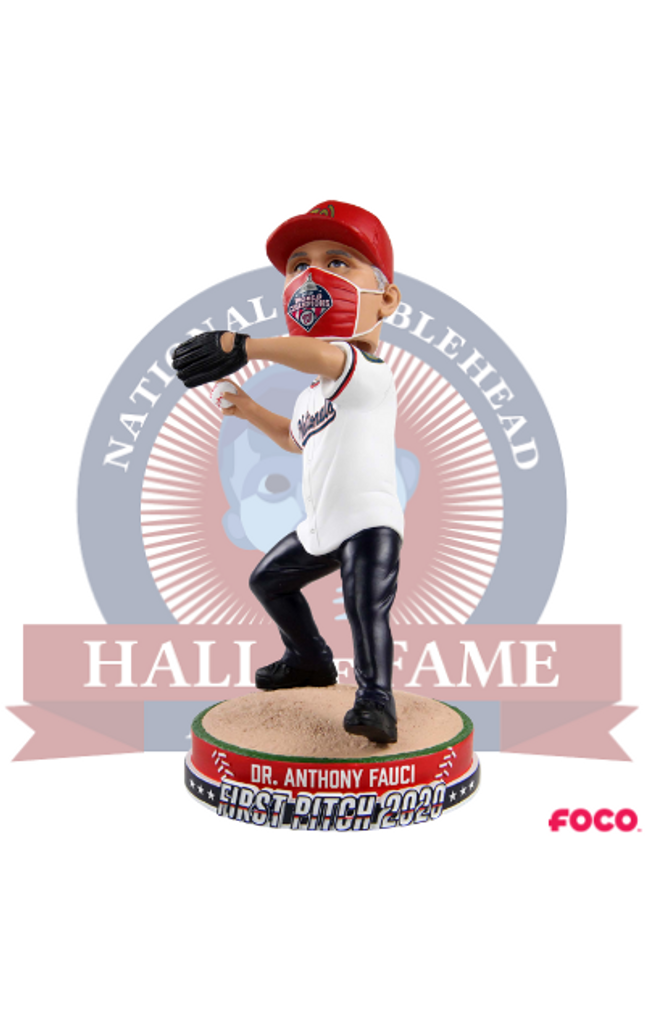 Dr. Fauci Washington Nationals First Pitch Bobblehead