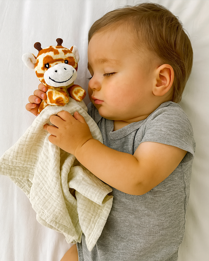 Giraffe Lovey Security Blanket – Soft Comfort Toy for Babies & Toddlers | Me Lovey™