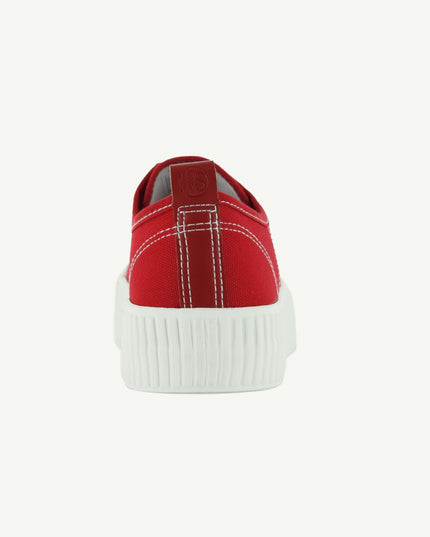 COURT ROYALE: VULCANIZED COURT SHOE - RED