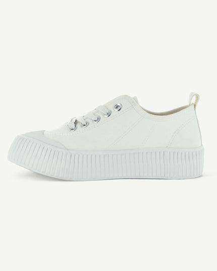 COURT ROYALE: VULCANIZED COURT SHOE - WHITE