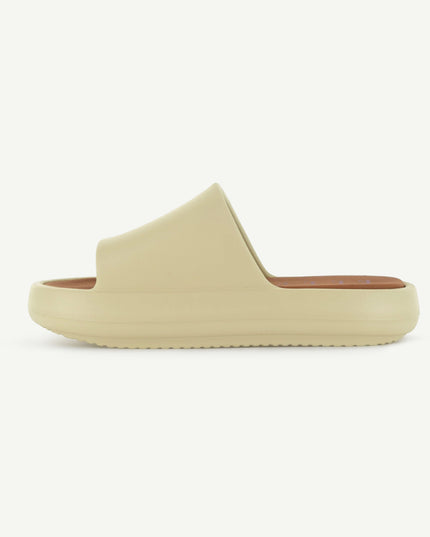 ST. TROPEZ: PLATFORM SLIDE - TAN