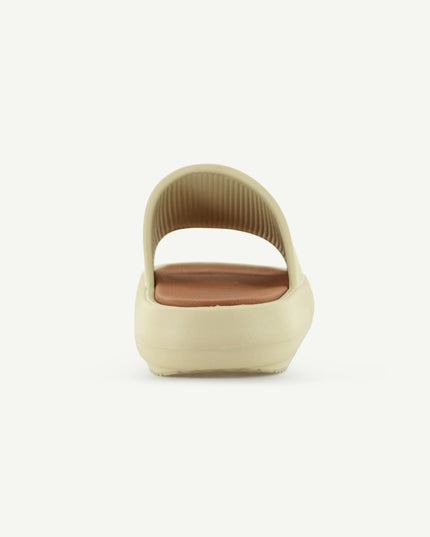 ST. TROPEZ: PLATFORM SLIDE - TAN