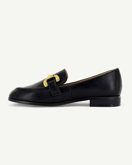 GEORGINA: CLASSIC LOAFER - BLACK