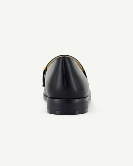 GEORGINA: CLASSIC LOAFER - BLACK