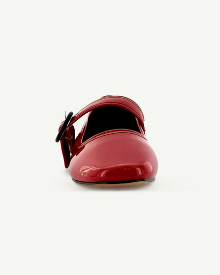 MARIANA: FLAT MARY JANE - RED