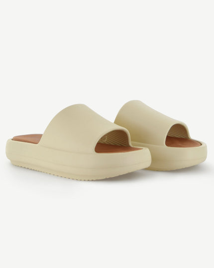 ST. TROPEZ: PLATFORM SLIDE - TAN