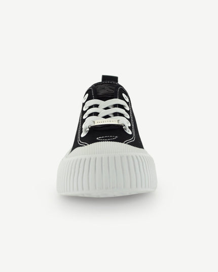 COURT ROYALE: VULCANIZED COURT SHOE - BLACK/WHITE