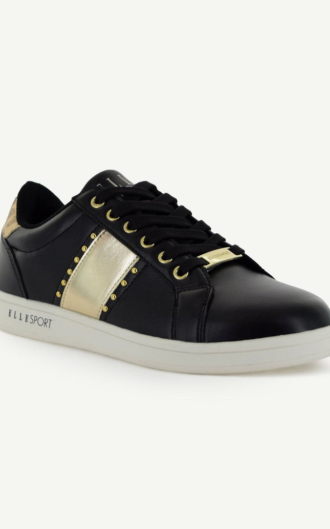 ECLAIR: COURT SHOE - BLACK