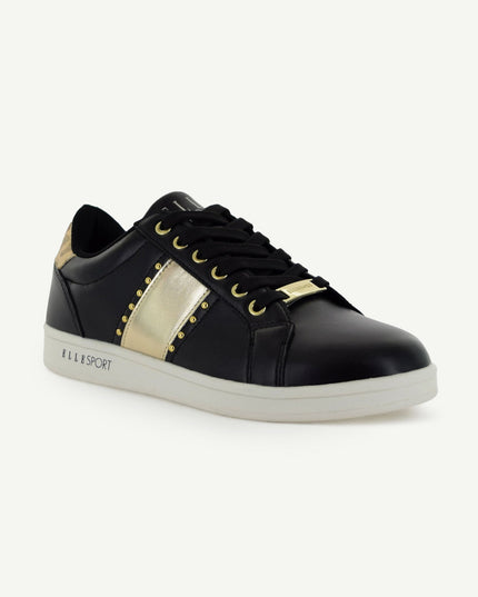 ECLAIR: COURT SHOE - BLACK