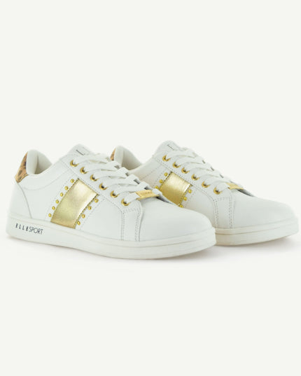 ECLAIR: COURT SHOE - WHITE