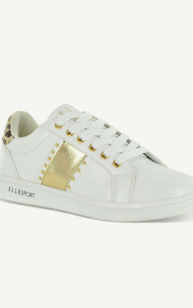 ECLAIR: COURT SHOE - WHITE