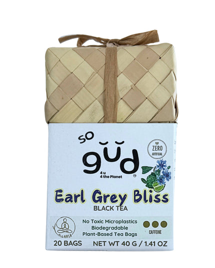 Earl Grey Bliss Black Tea | Plant-based Tea Bags