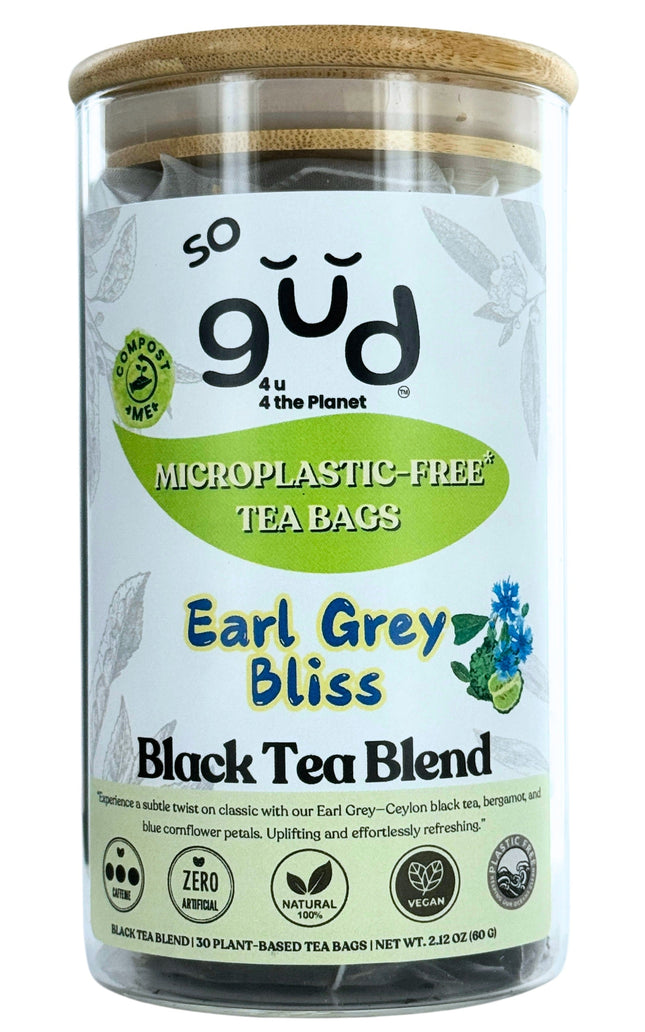 Earl Grey Bliss Black Tea | Plant-based Tea Bags