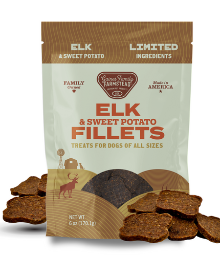 Elk and Sweet Potato Fillets
