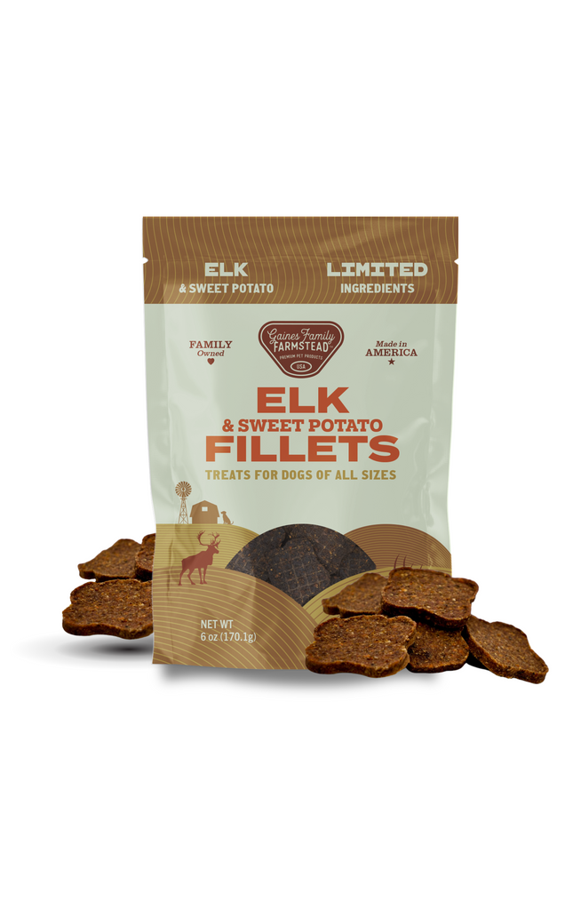 Elk and Sweet Potato Fillets