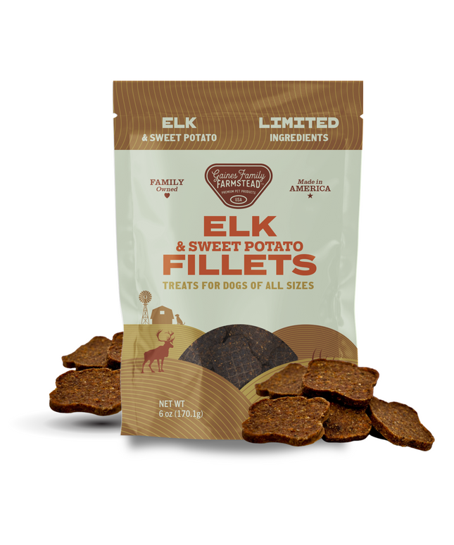 Elk and Sweet Potato Fillets