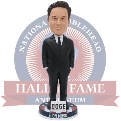 Elon Musk DOGE Department of Government Efficiency Bobblehead