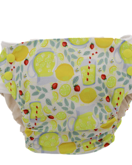 Side Snap Simplex in Organic Cotton