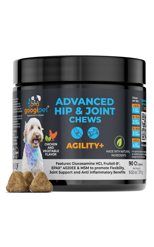 Agility+ Advanced Hip and Joint Chews for Dogs