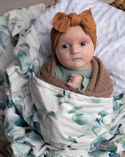 Eucalyptus Embrace Minky Blanket