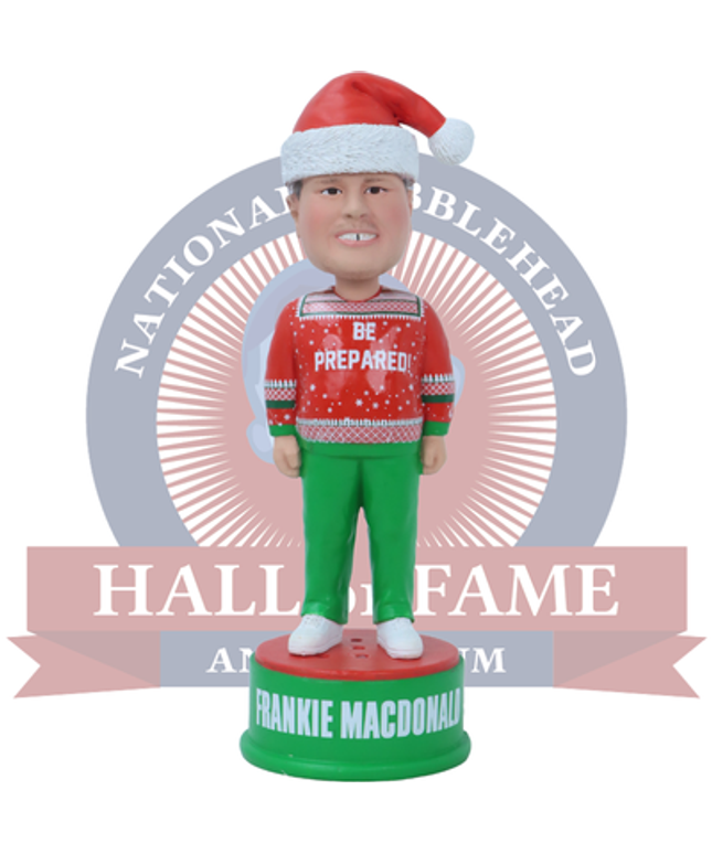 Frankie MacDonald Christmas Bobblehead