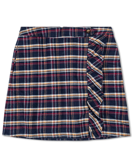 Organic Flannel Ruffle Skirt