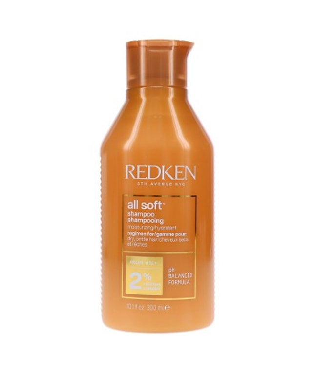 Redken All Soft Shampoo 10.1 oz - New