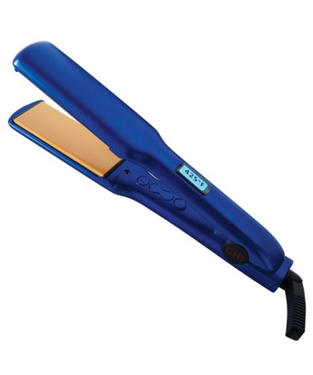 CHI Ceramic Flat Hair Iron Blue 1.5" - Imperfect Box