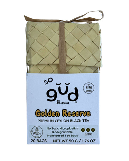 Golden Reserve Black Tea | Plant-based Tea Bags