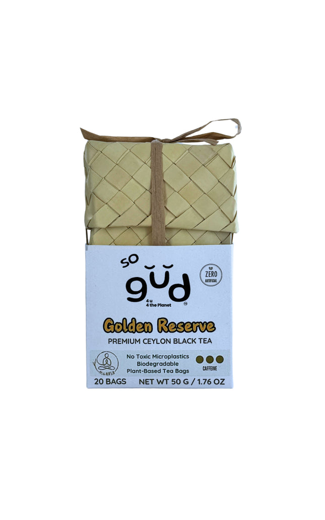 Golden Reserve Black Tea | Plant-based Tea Bags