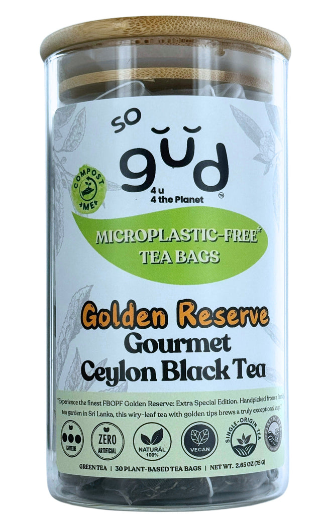 Golden Reserve Black Tea | Plant-based Tea Bags