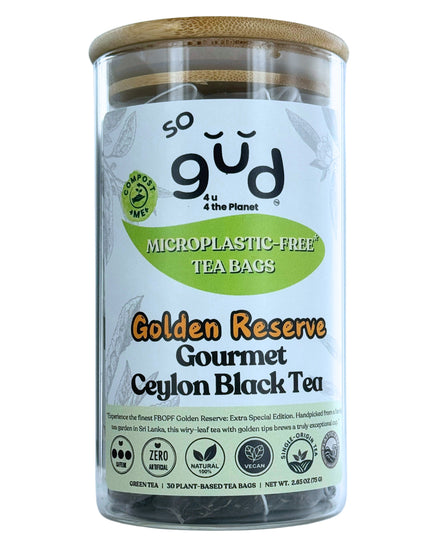 Golden Reserve Black Tea | Plant-based Tea Bags