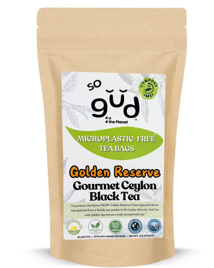 Golden Reserve Black Tea | Plant-based Tea Bags