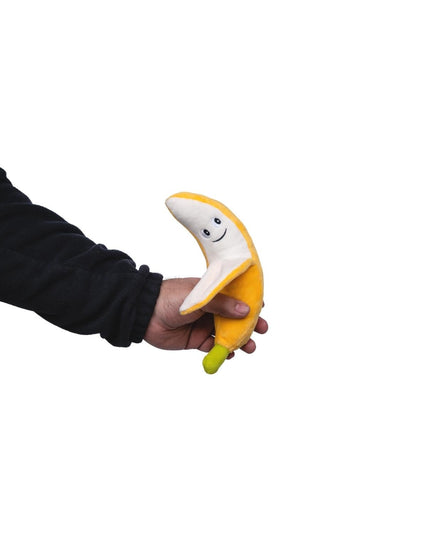 Avocado & Banana Plush Dog Toy Gift Set – with Squeaker & Crinkle Paper for Fun Play