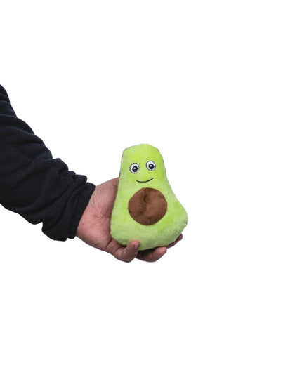 Avocado & Banana Plush Dog Toy Gift Set – with Squeaker & Crinkle Paper for Fun Play