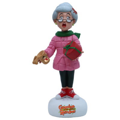Grandma Got Run Over by a Reindeer Bobbleheads