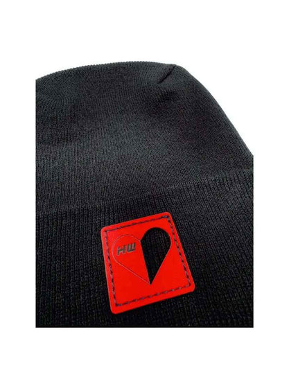Love-Inspired H-Stitch Beanie – Black | Limited Edition