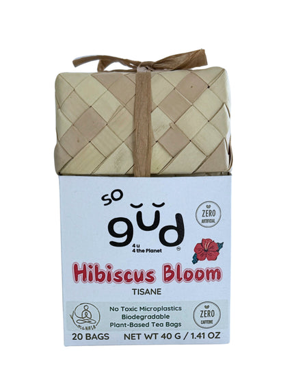 Hibiscus Bloom Tisane | Plant-based Tea Bags