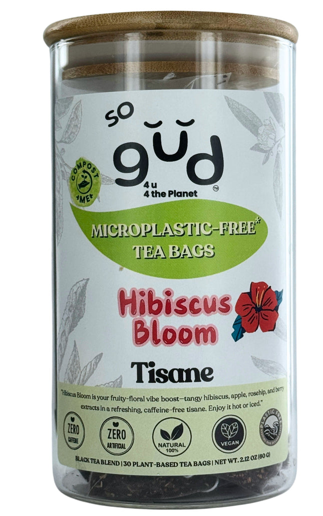 Hibiscus Bloom Tisane | Plant-based Tea Bags