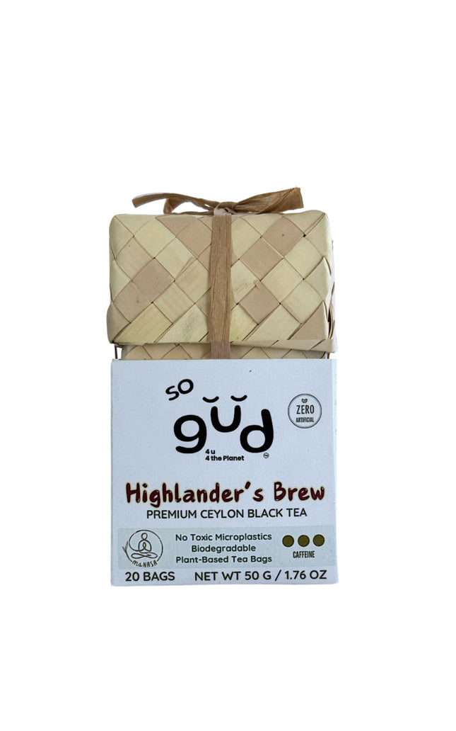 Highlander's Brew Ceylon Black Tea | Plant-based Tea Bags