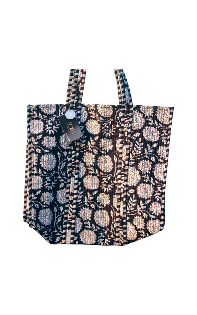 Soléa Cotton Gardenia Tote