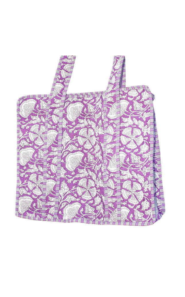 Soléa Cotton Violetta Tote