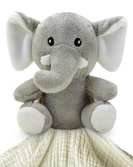 Elephant Lovey Security Blanket – Soft Comfort Toy for Babies & Toddlers | Me Lovey™