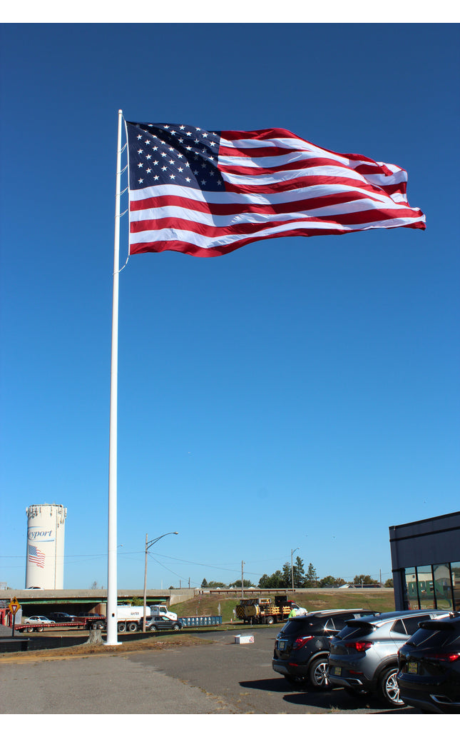 90' to 150' Steel Flagpole