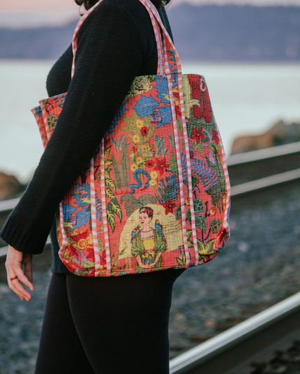 Soléa Cotton Fiorella Tote